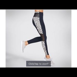 SKETCHERS CHEETAH WANDER HIGH WAISTED LEGGINGS 👟